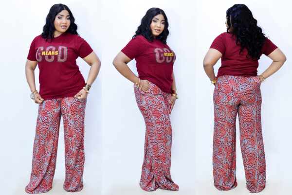 KOW 210 STONED ADIRE TROUSER